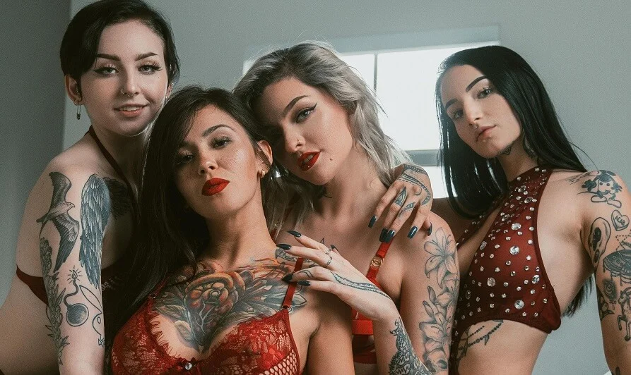 Suicide Girls: The website