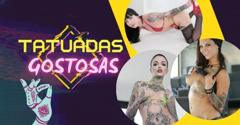 Estrelas pornô tatuadas gostosas que você precisa conhecer