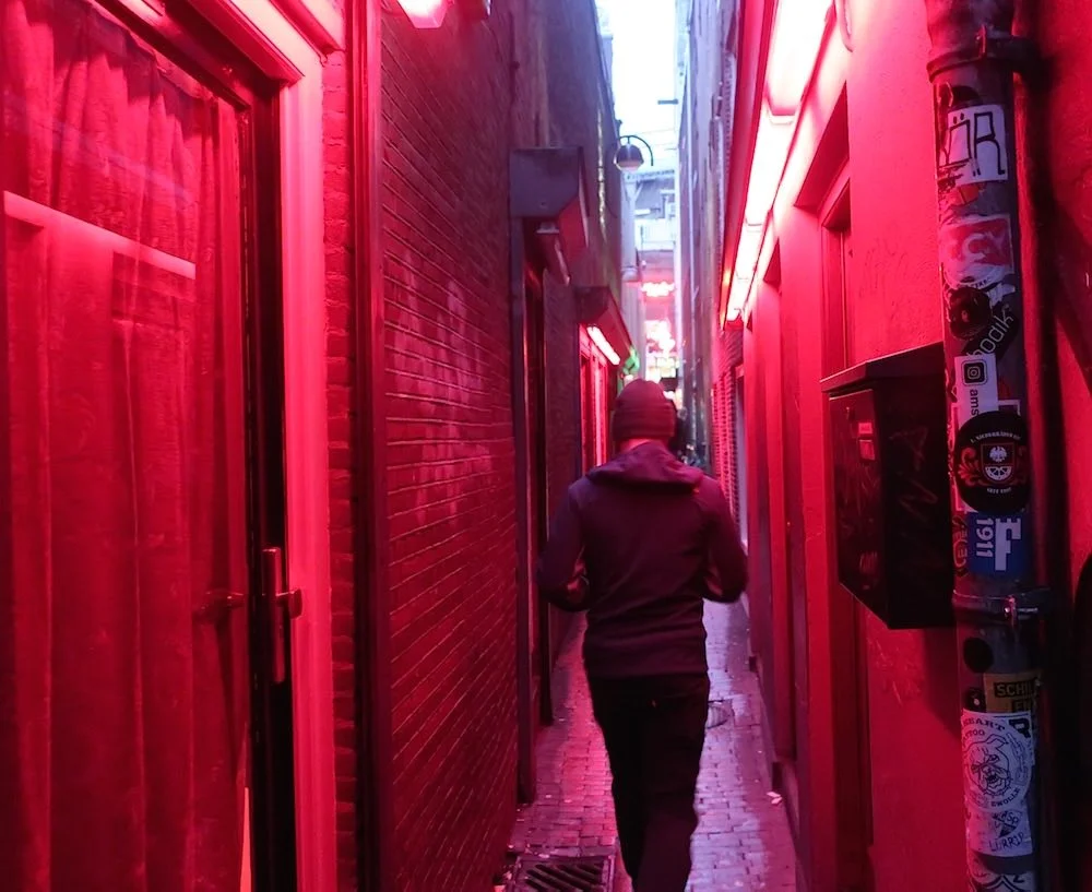 red light district