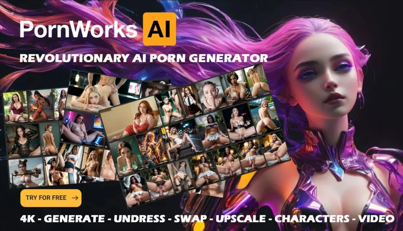 Pornworks ai - Revoluçãoda geração pornô IA - 4k, video